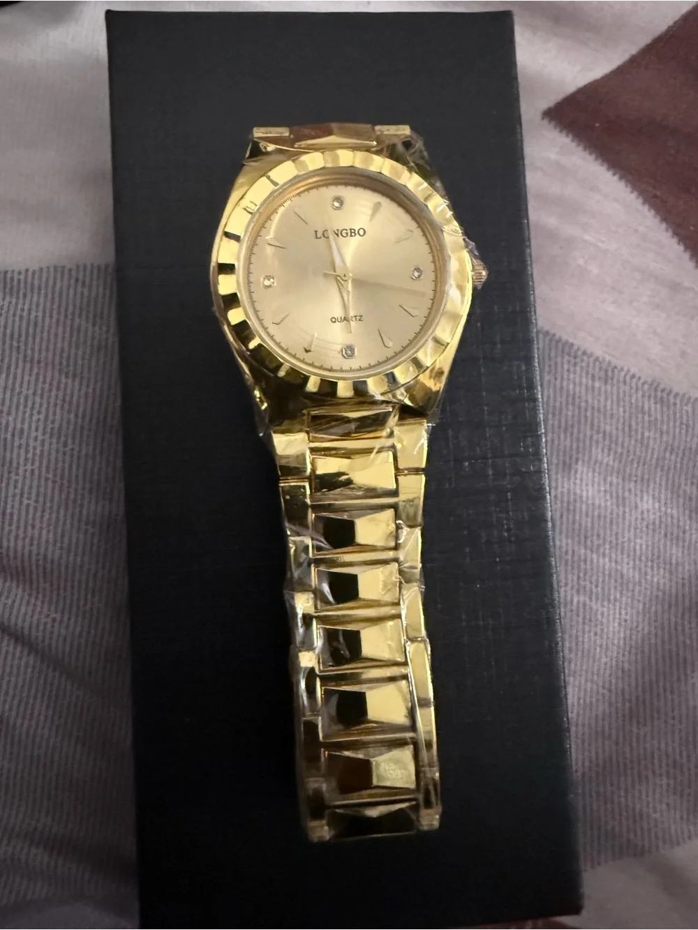 Men's Gold-tone Quartz Watch